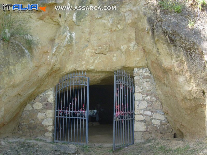 ingresso della grotta
