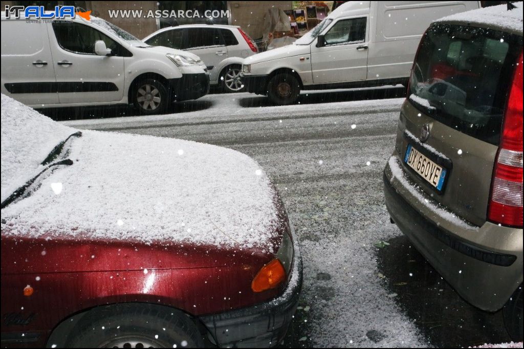 Neve a Palermo