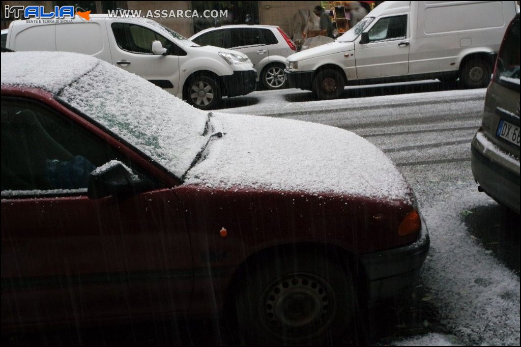 Neve a Palermo