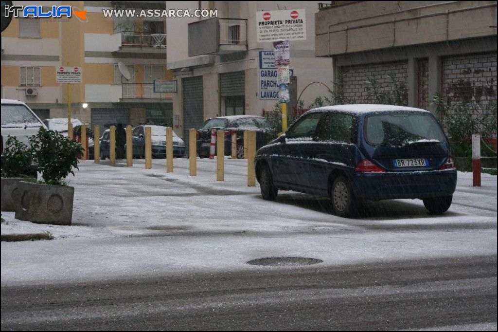 Neve a Palermo