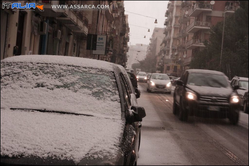 Neve a Palermo