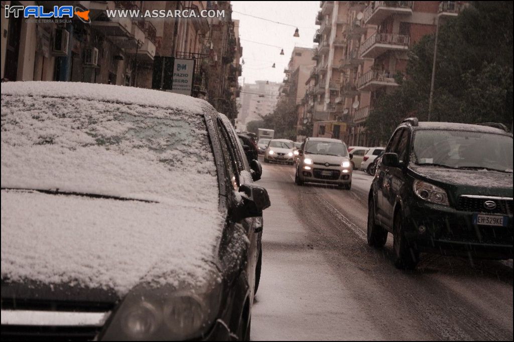 Neve a Palermo