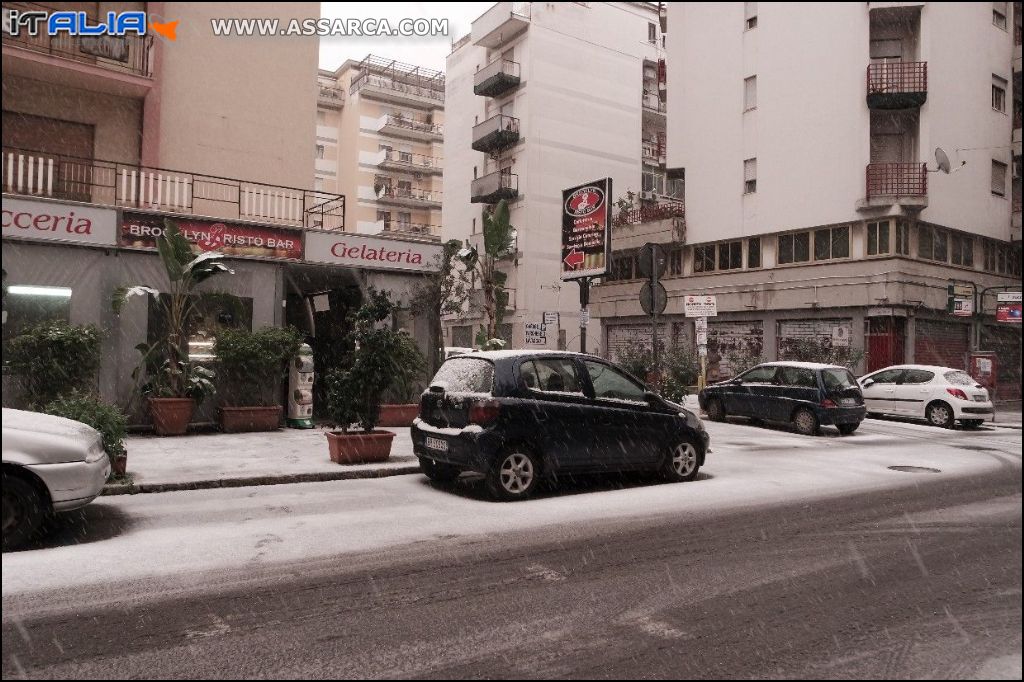 Neve a Palermo