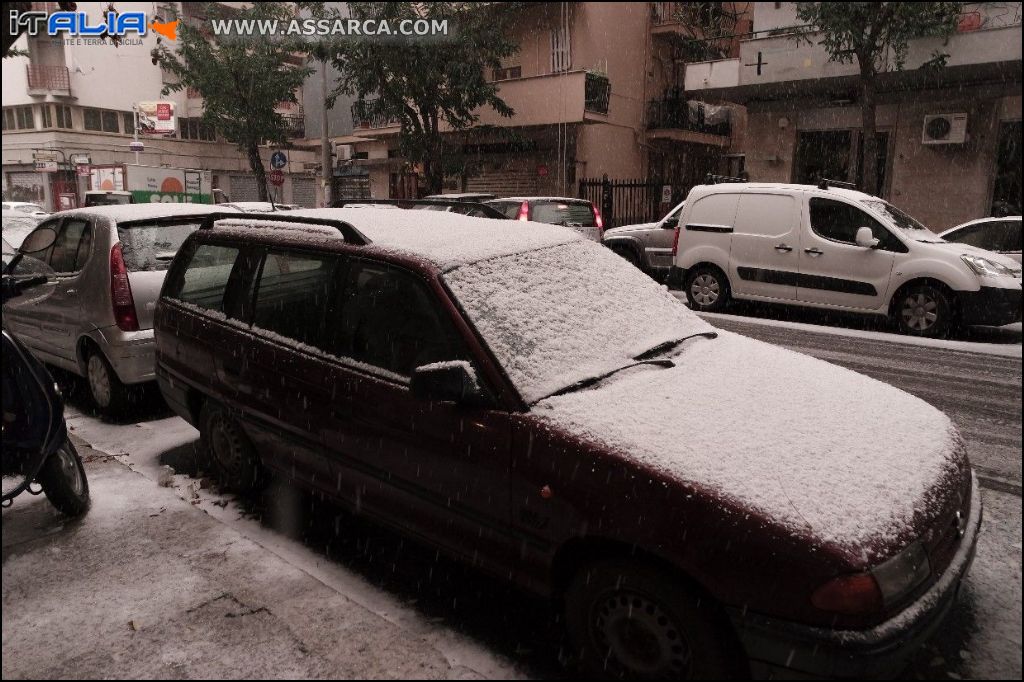 Neve a Palermo