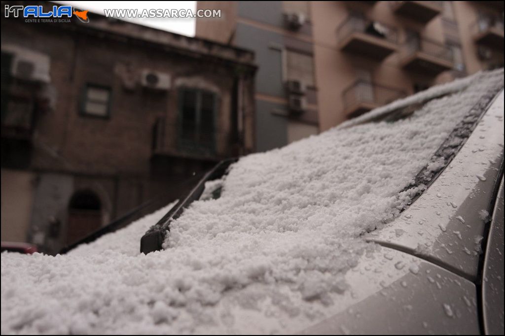 Neve a Palermo