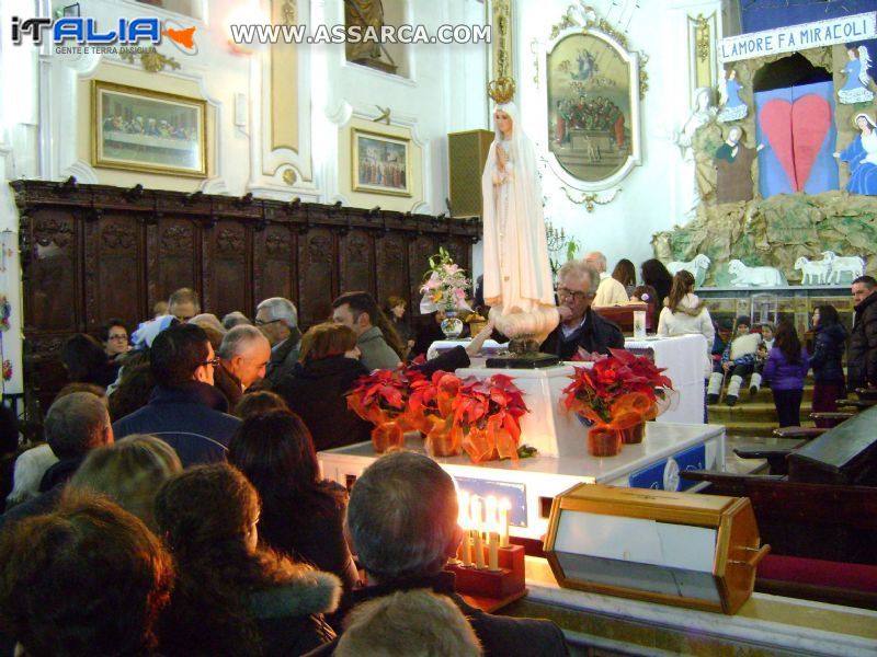 SIMULACRO DELLA MADONNA DI FATIMA