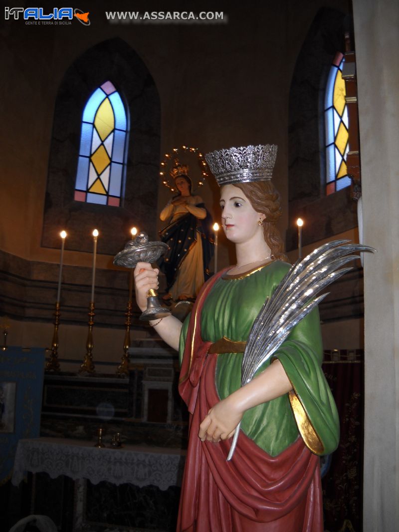 Statua di  Santa Lucia
