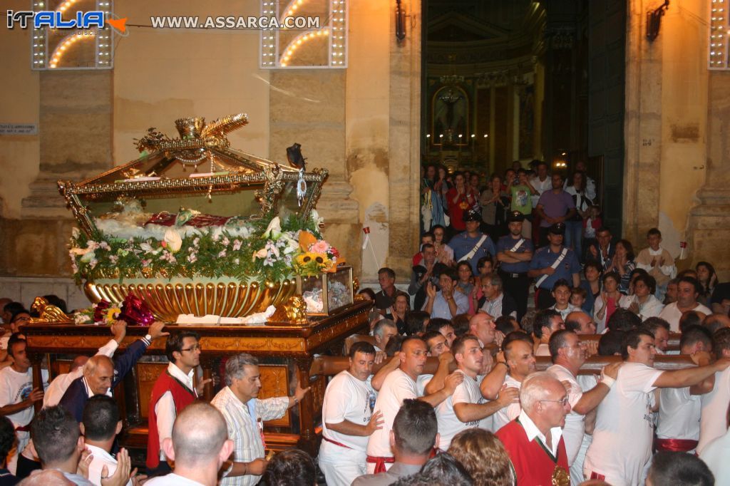 Santa fortunata - processione baucina