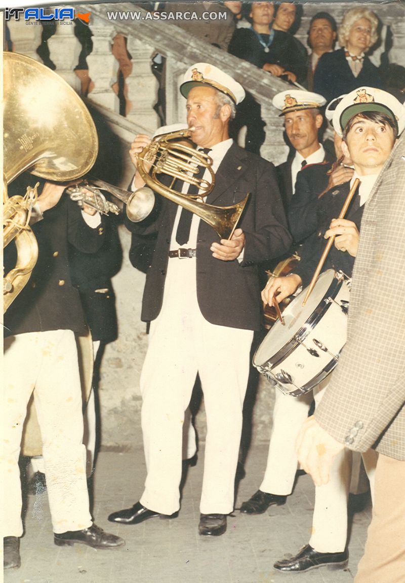 La banda di Malvagna a Taormina - Anno 1970