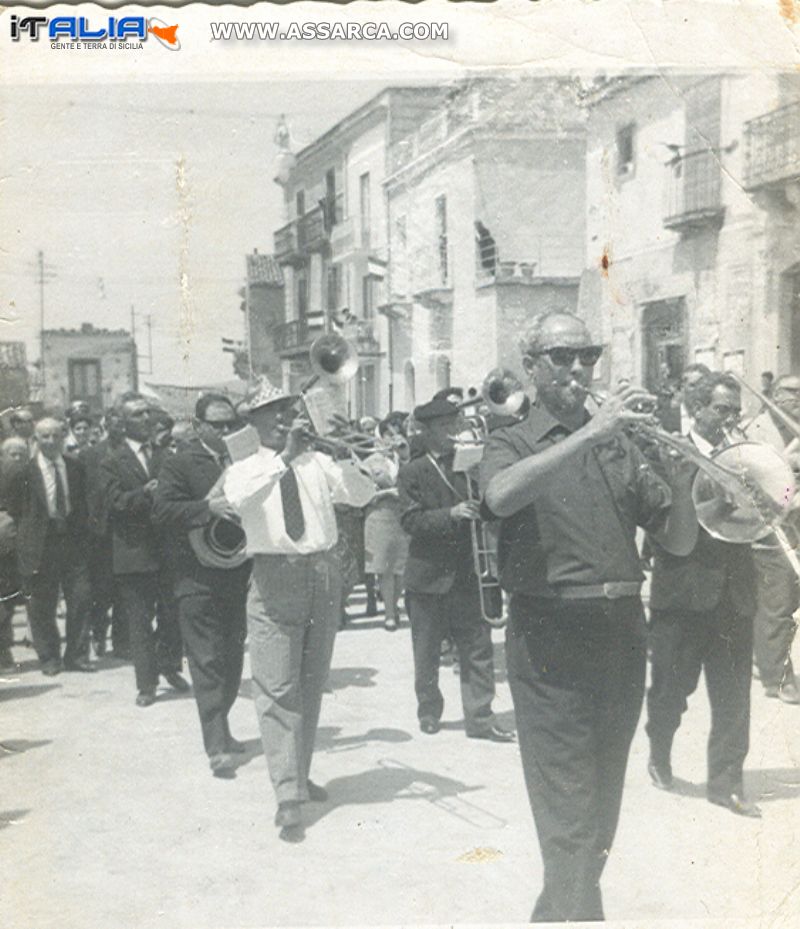 La banda in piazza Roma