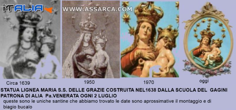 Maria s.s. delle Grazie di Alia attraverso 372 anni