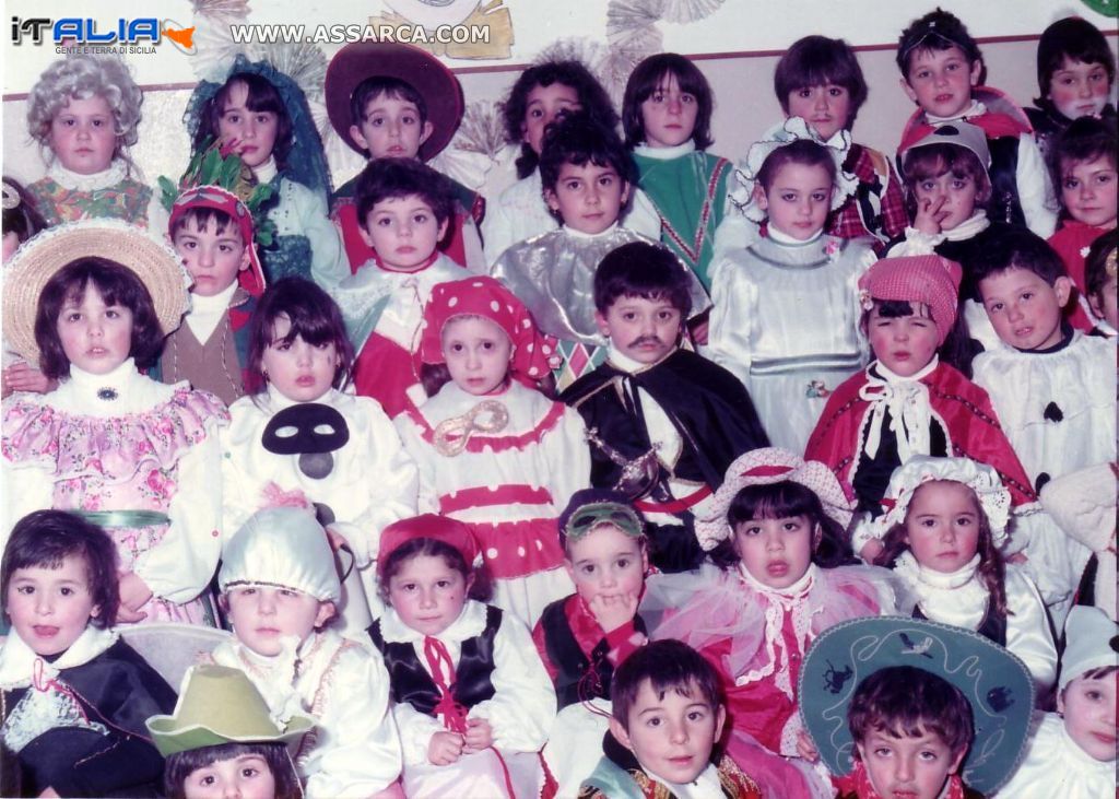 Carnevale all`Asilo  anni 80