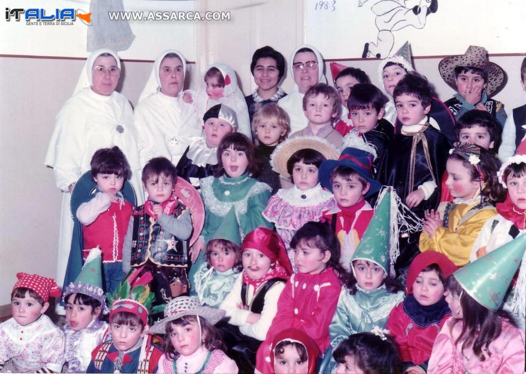 Carnevale all`Asilo dalle Suore - anni 80