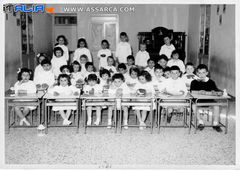 All`Asilo dalle Suore anno scolastico 1960/61