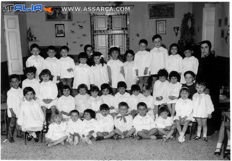 All`Asilo dalle Suore   anno scolastico  1966/67