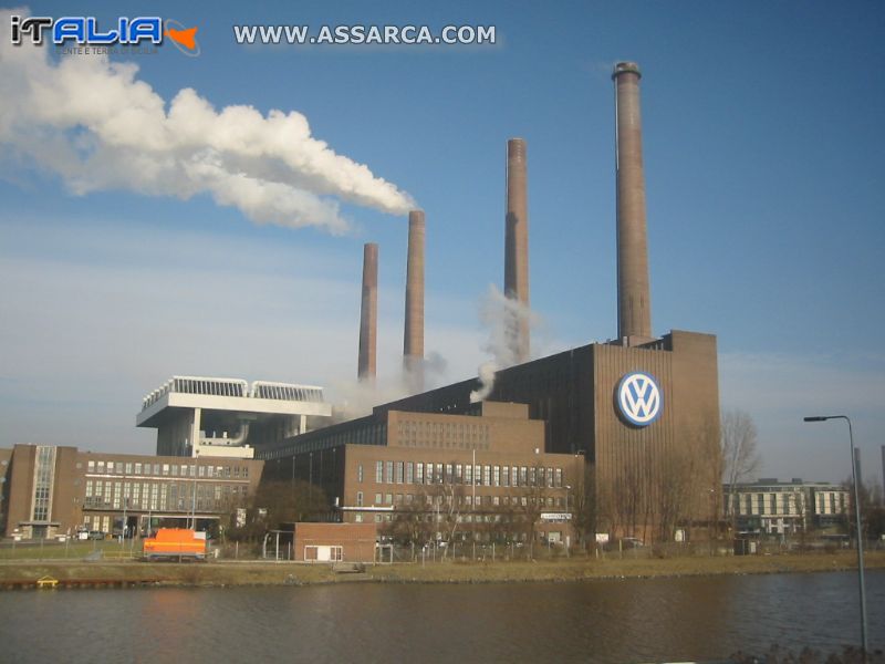 Wolfsburg stabilimento industriale della Volkswagen