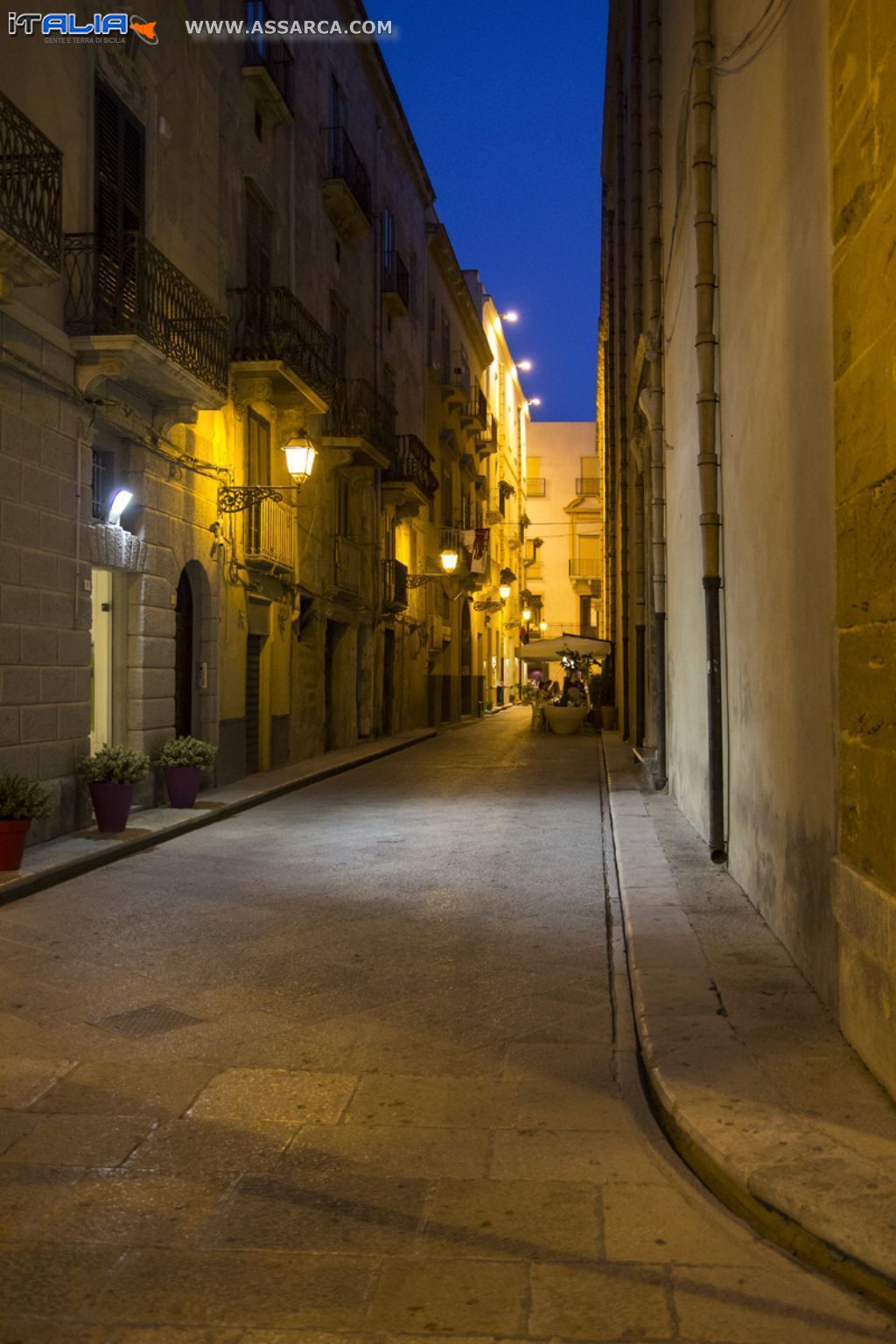 Trapani by night