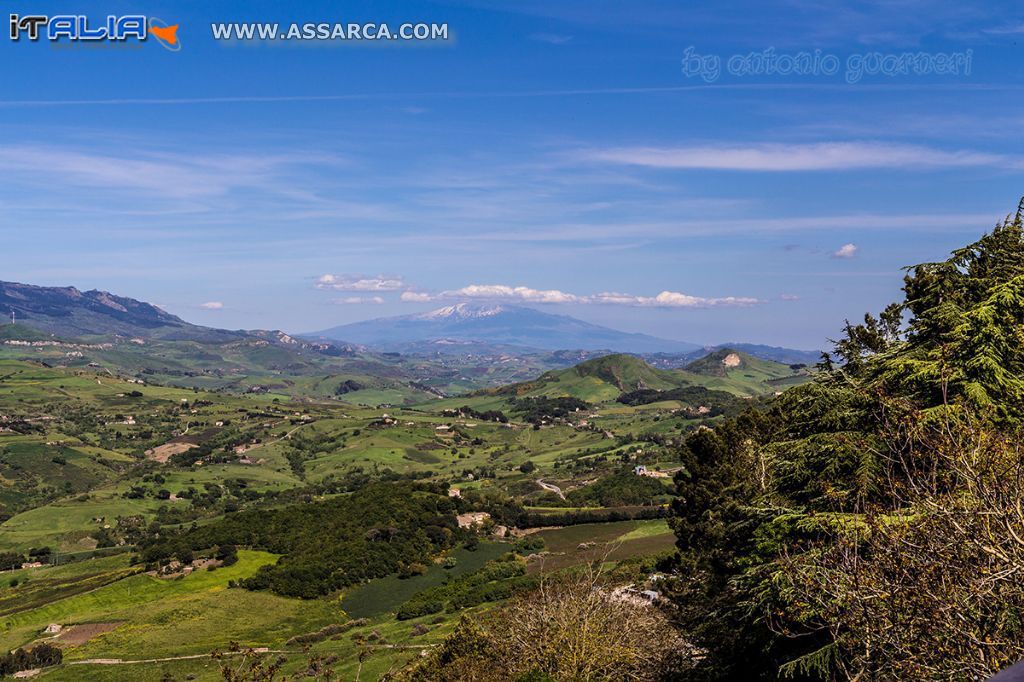 L`Etna visto da Gangi