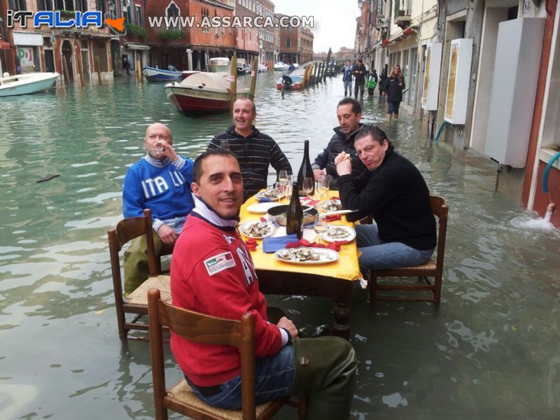 Acqua alta a Venezia