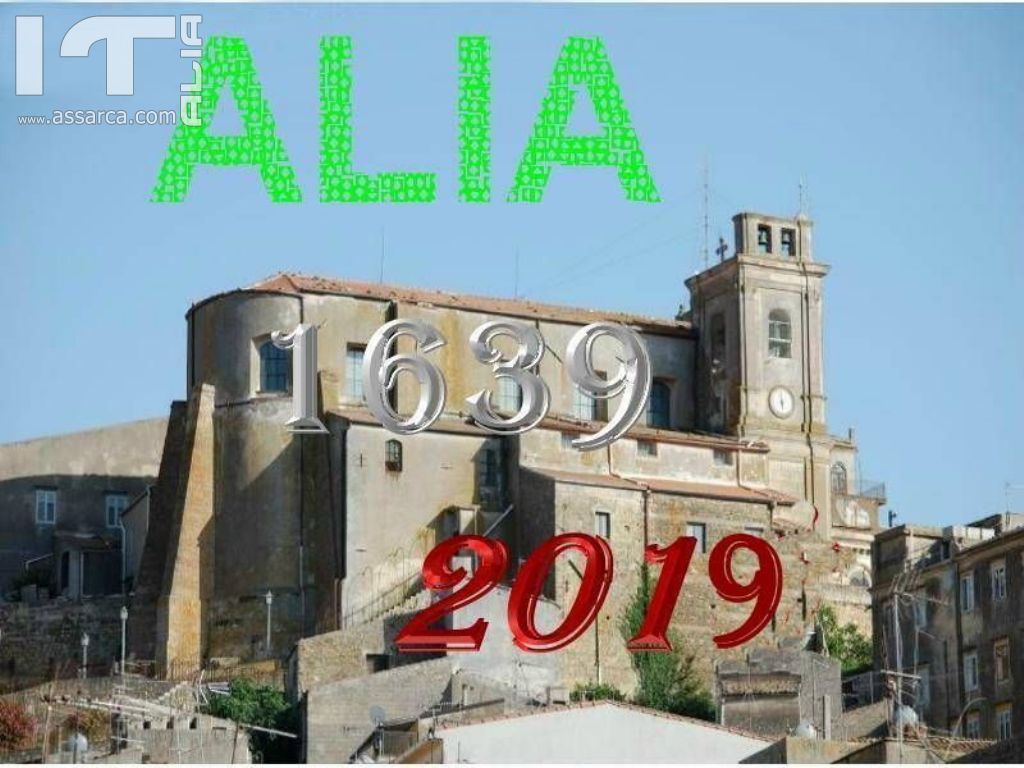 CCCLXXXANNIVERSARIO DELLA FONDAZIONE DELLA CHIESA MADRE MARIA SS. DI TUTTE LE GRAZIE A DI ALIA