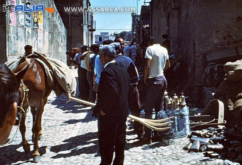 Una fiera agricola anni 70