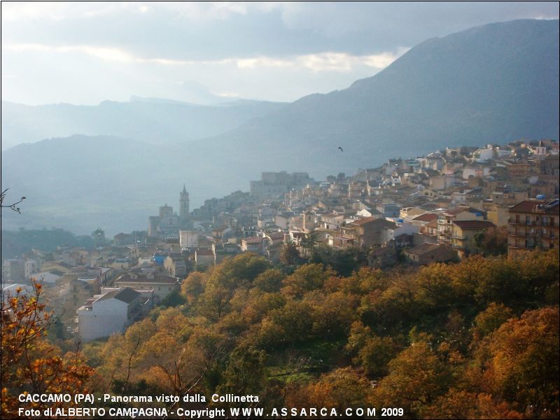 Panorama visto dalla  Collinetta