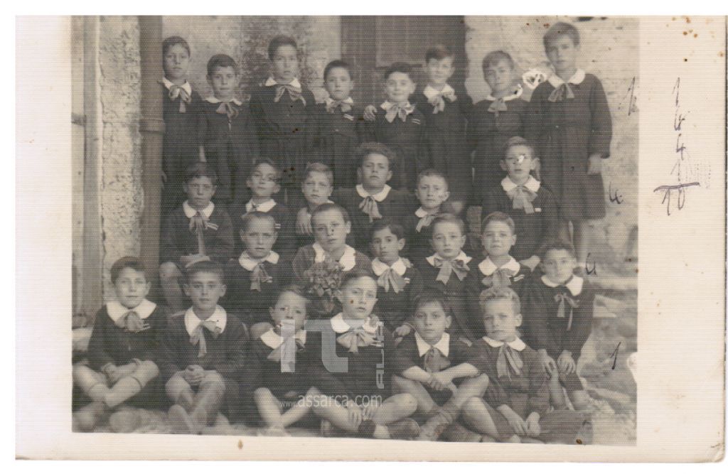 dai ricordi  di Vincenzo Miceli, scuola elementare anni 50.