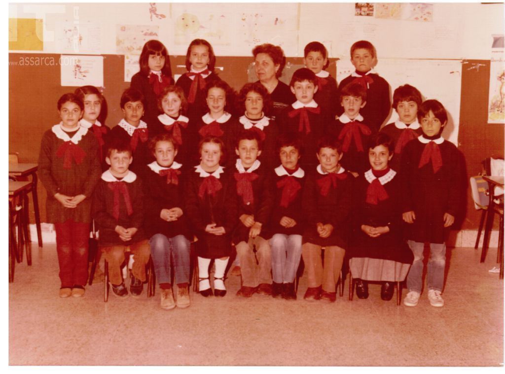 Anno scolastico 80/81,maestra Todaro Enza