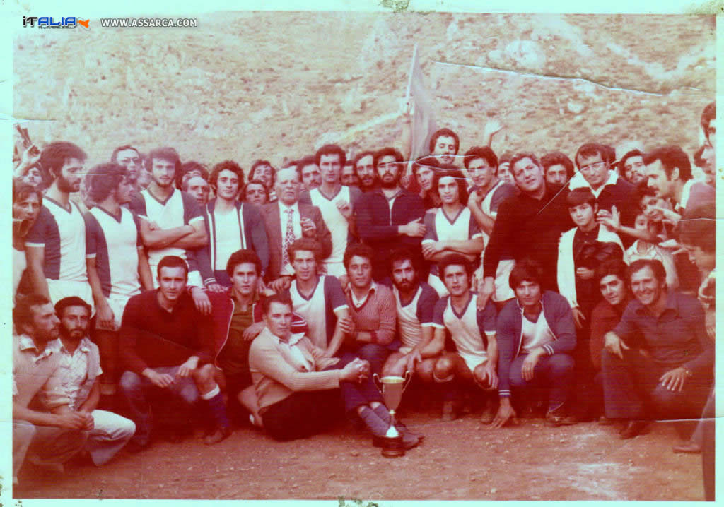 A.S.ALIA VINCITRICE TORNEO DELLE MADONIE 1976