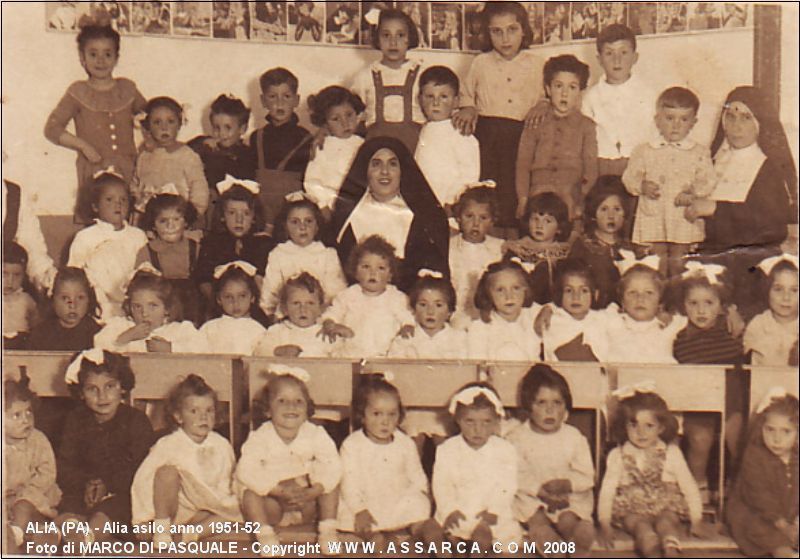 Alia asilo anno 1951-52