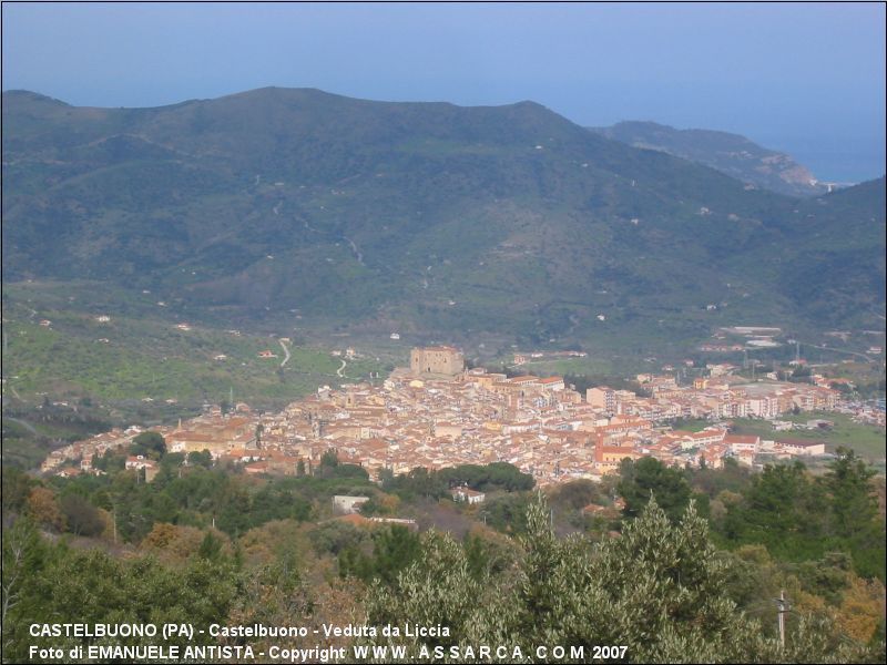 Castelbuono - Veduta da Liccia