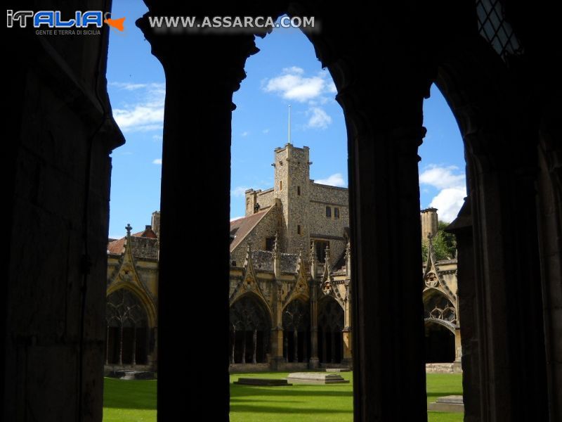Cattedrale di Canterbury: il chiostro