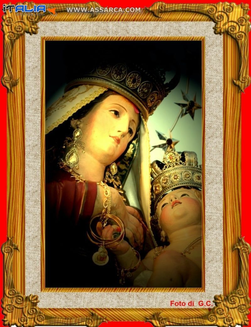 Foto Della Madonna  di Guseppe Centanni montagio di B.B.