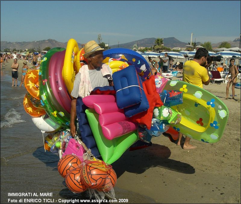 Immigrati al mare