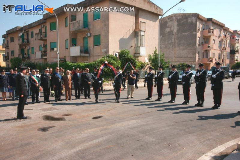 Commemorazione strage Passo di Rigano Bellolampo