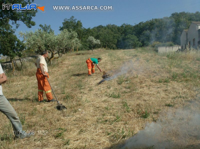 simulazione antincendio