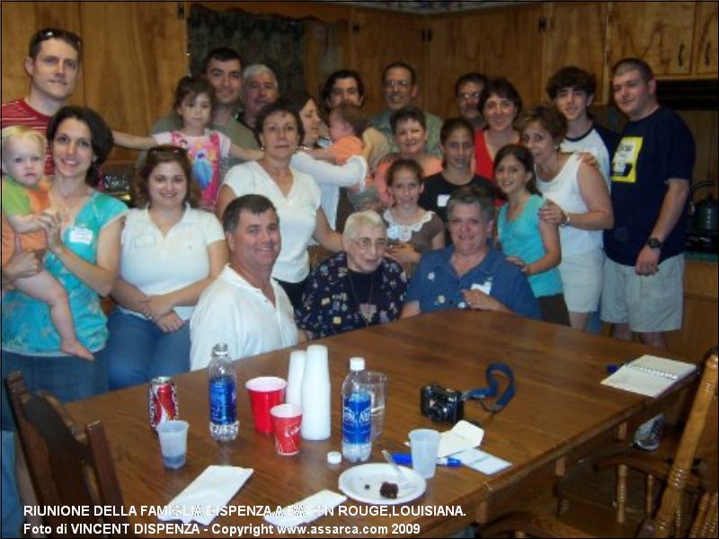Riunione della famiglia Dispenza a Baton Rouge,Louisiana.