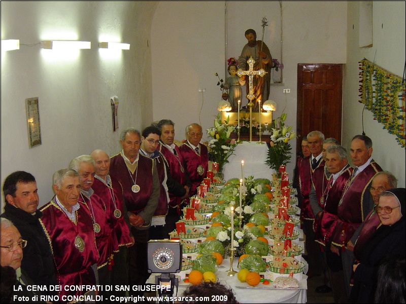 La  cena dei confrati di San Giuseppe