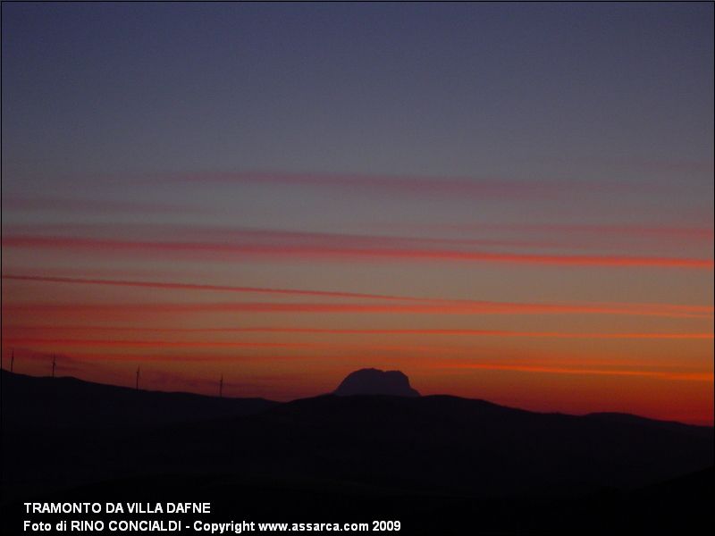 Tramonto da Villa Dafne