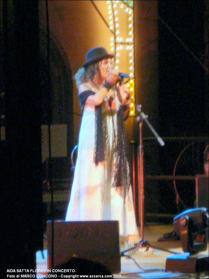 Aida Satta Flores in concerto.