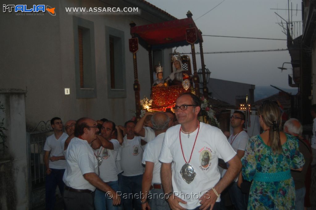 S.Anna 2012 - L`ultima processione di mio nipote Ignazio