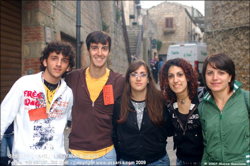 Giuseppe, Enzo,Erica, Tania e Giusy