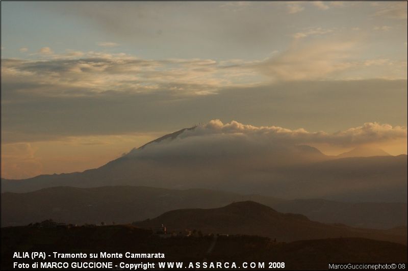 Tramonto su Monte Cammarata