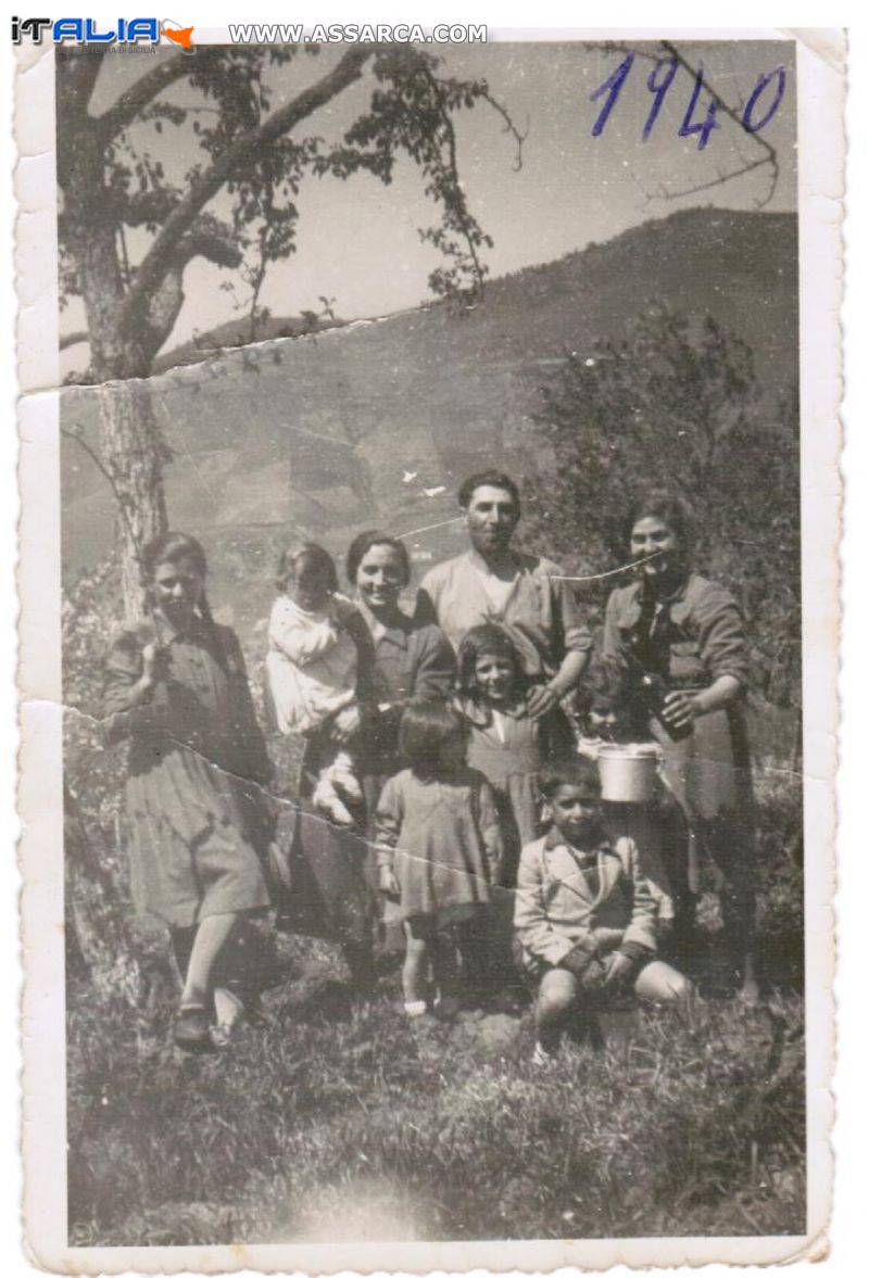 Fam.Di Piazza Filippo e figli 1940