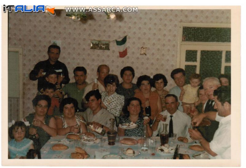 ritrovo della fam. Centanni   1968