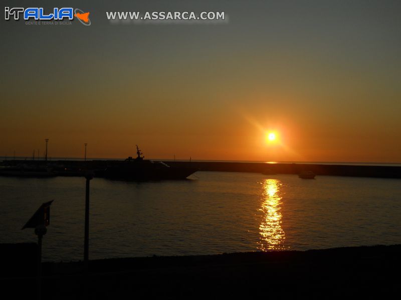 tramonto da pantelleria agosto 2011