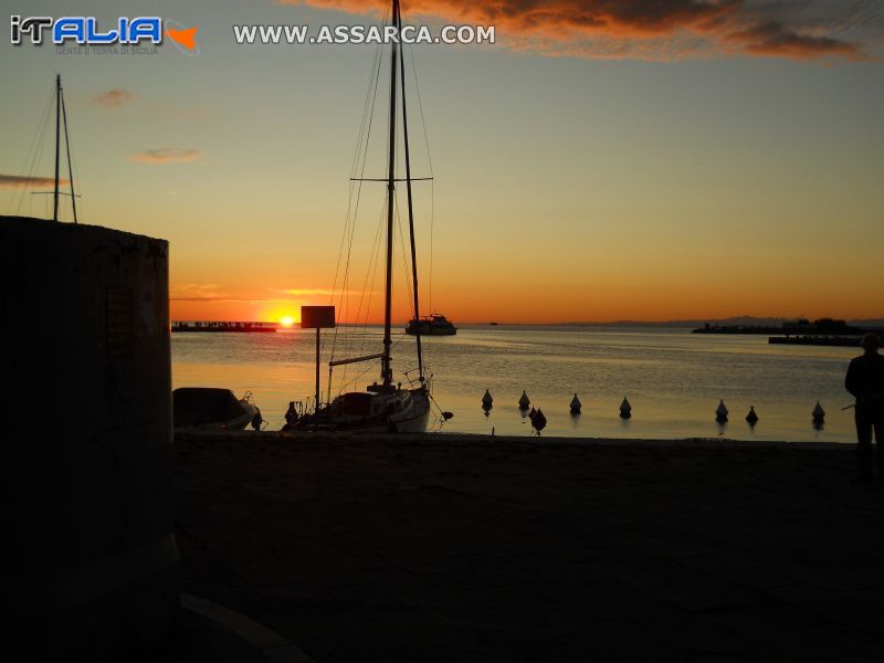 TRAMONTO DA TRIESTE