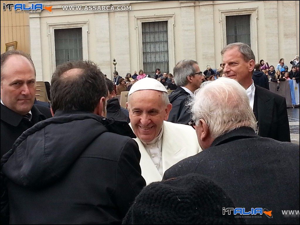 IL SINDACO GIUSEPPE FERRARELLO IN UDIENZA DAL PAPA