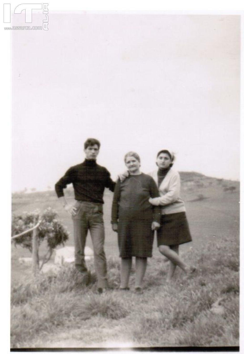 Giacomo Matassa,con la mamma Rosalia Boscarino e la sorella Laura