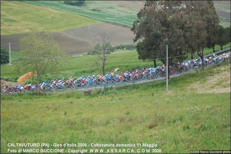 Giro d`Italia 2008 - Caltavuturo,domenica 11 Maggio